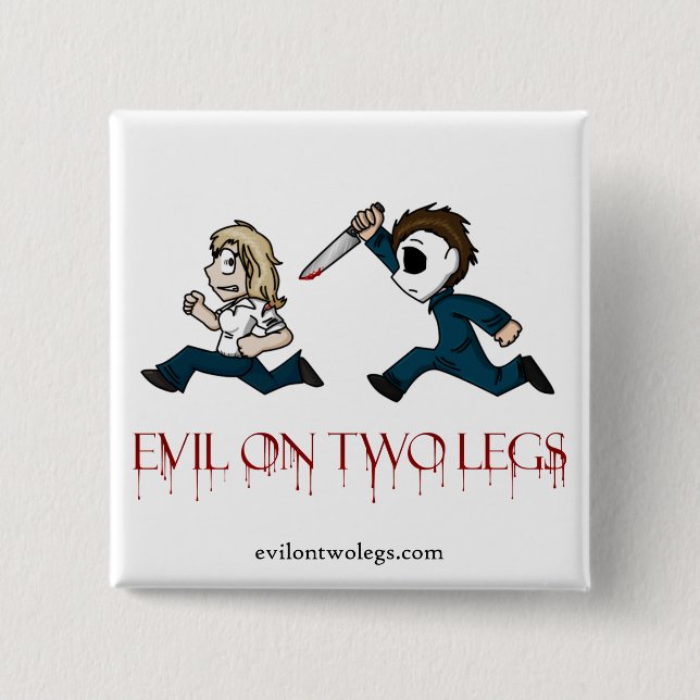 evilontwolegs.com-Logoknopf Button (Vorderseite)