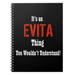 Evita Journal Notizblock