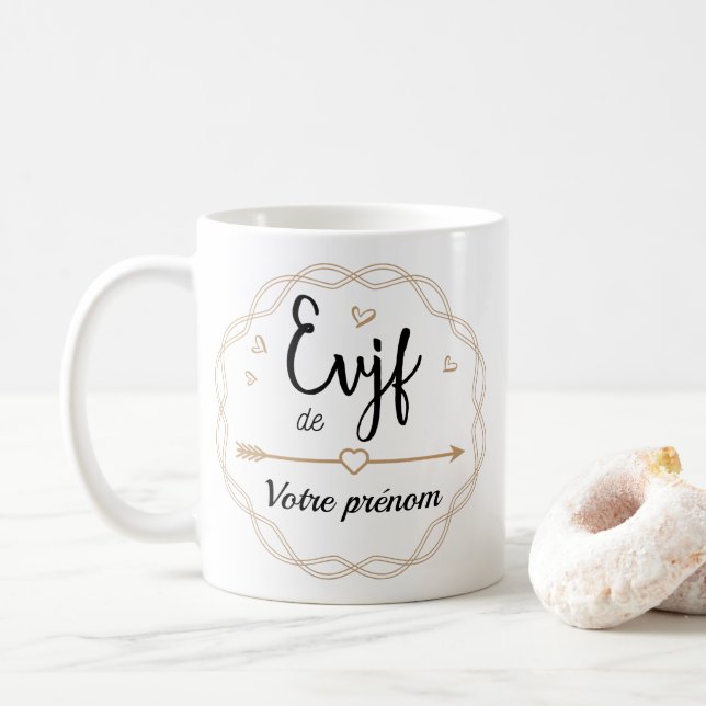 EVJF von ... Kaffeetasse (Mit Donut)