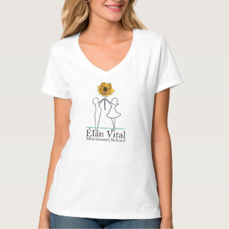 EVM-Logo V Neck T-Shirt