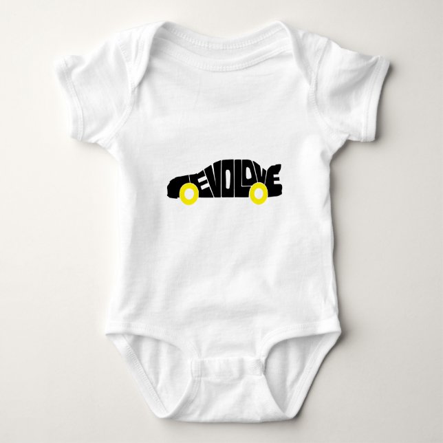 Evo Liebe Baby Strampler (Vorderseite)