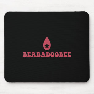 Evo Payments Beabadoobee Funny Y2k Girls Black Cot Mousepad