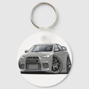 Evo Silver Car Schlüsselanhänger