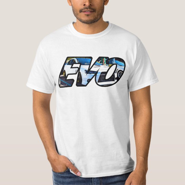 EVO Vorlagen-T-Shirt T-Shirt (Vorderseite)