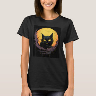 Evoke Mystery mit Enigmatic Midnight Feline G T-Shirt