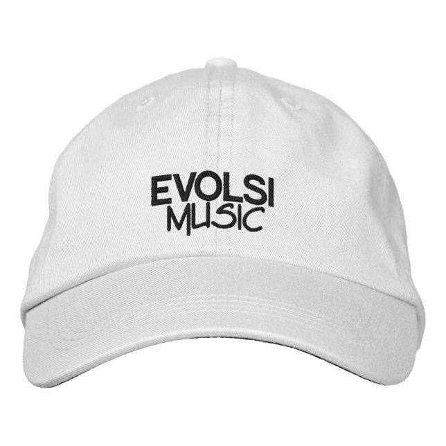 EVOLSI Music Baseball Hat Bestickte Kappe (Vorderseite)