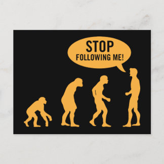 Evolution3 Postkarte