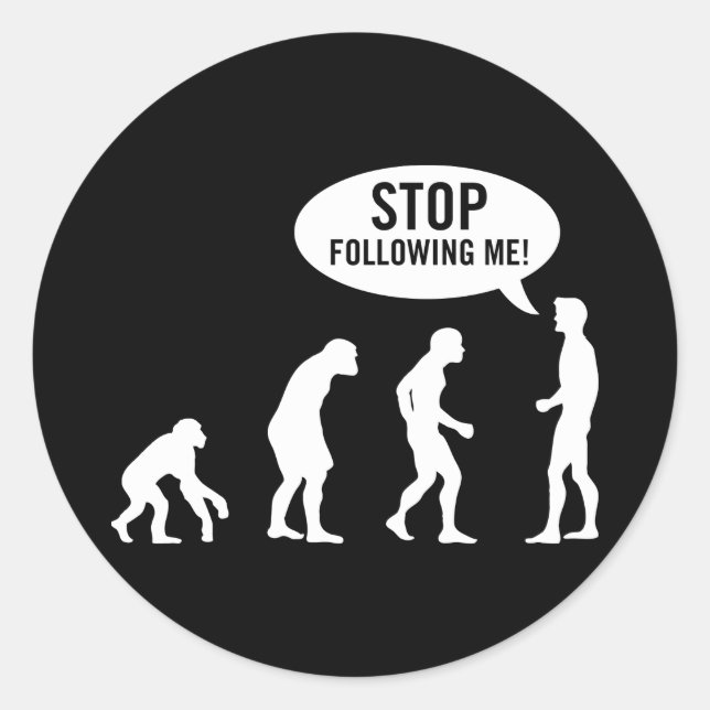 EVOLUTION 2 RUNDER AUFKLEBER (Vorderseite)