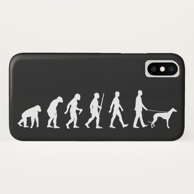 Evolution an Greyhound-Eigentümer Case-Mate iPhone Hülle (Rückseite (Horizontal))