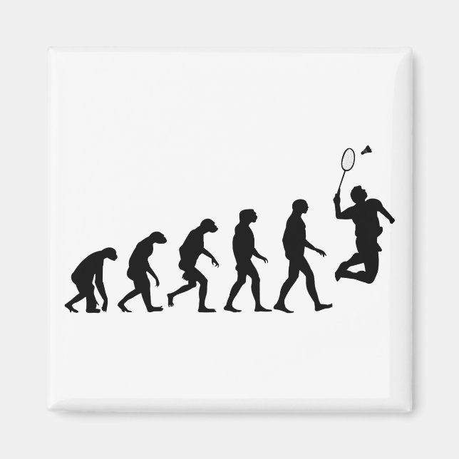 Evolution Badminton Magnet (Vorne)