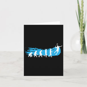 Evolution Badminton Shuttle Badminton Player Gesch Karte