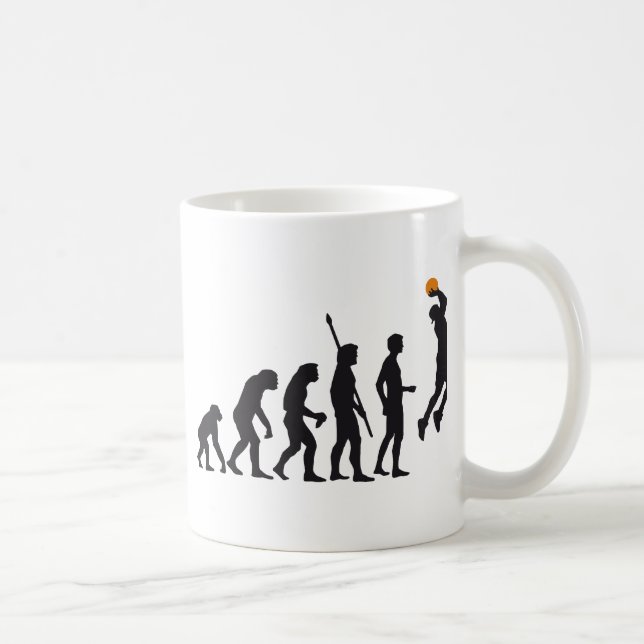 evolution basketball kaffeetasse (Rechts)