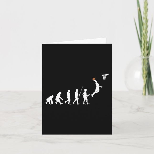 Evolution Basketball Karte (Vorderseite)
