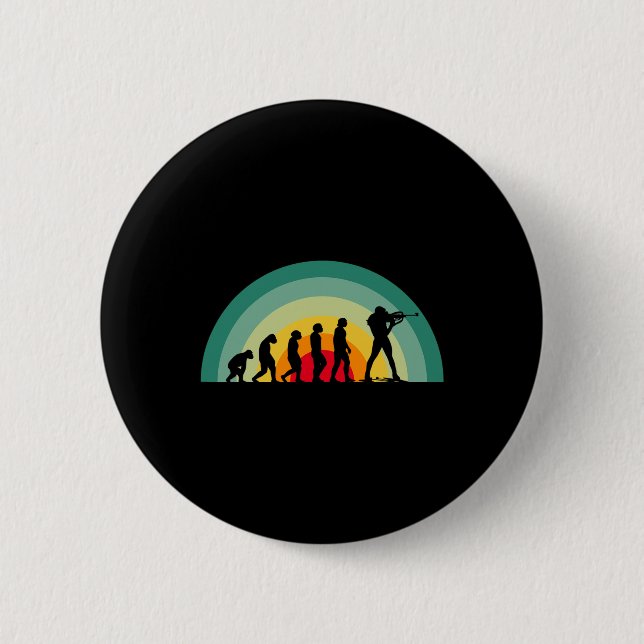 Evolution Biathlon Skilaufen Shooting Button (Vorderseite)