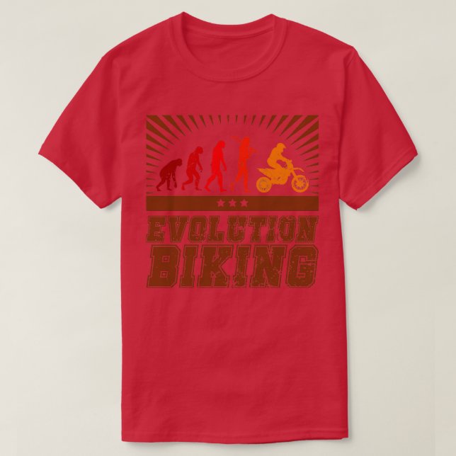 Evolution Bike Motocross T-Shirt (Design vorne)