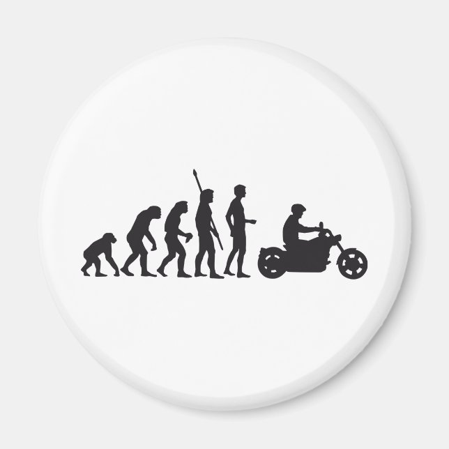 evolution biker magnet (Vorne)