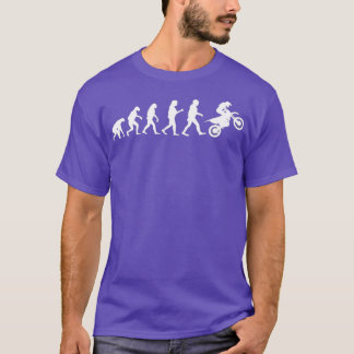 Evolution Biker Motocross MX Motorradlenker T-Shirt
