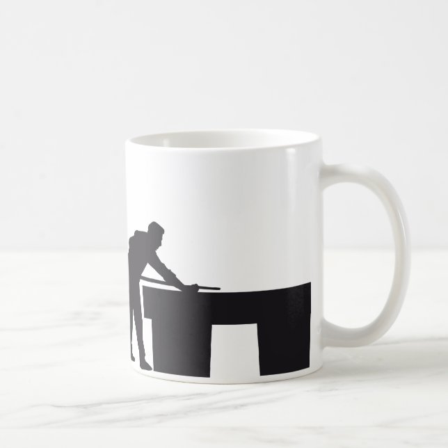 evolution billard kaffeetasse (Rechts)
