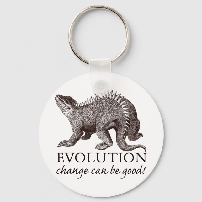 Evolution change can be good! schlüsselanhänger (Vorderseite)