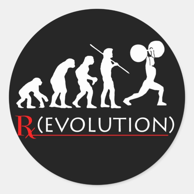 Evolution Chart Sticker (Vorderseite)