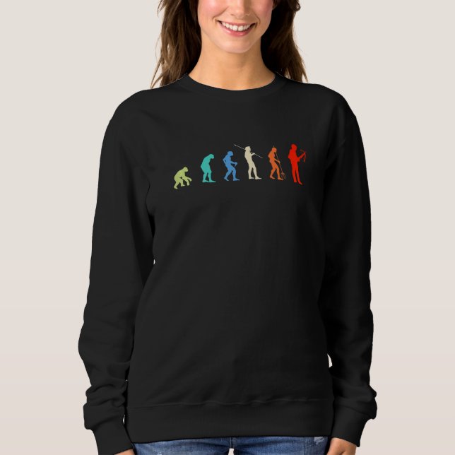 Evolution Crossbow Crossbowman Bowstring 1 Sweatshirt (Vorderseite)