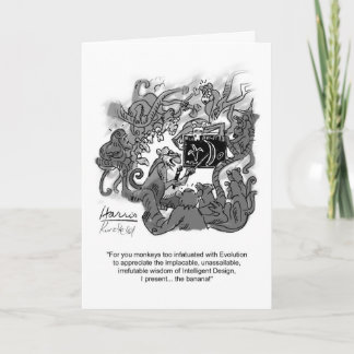 Evolution Dankeskarte