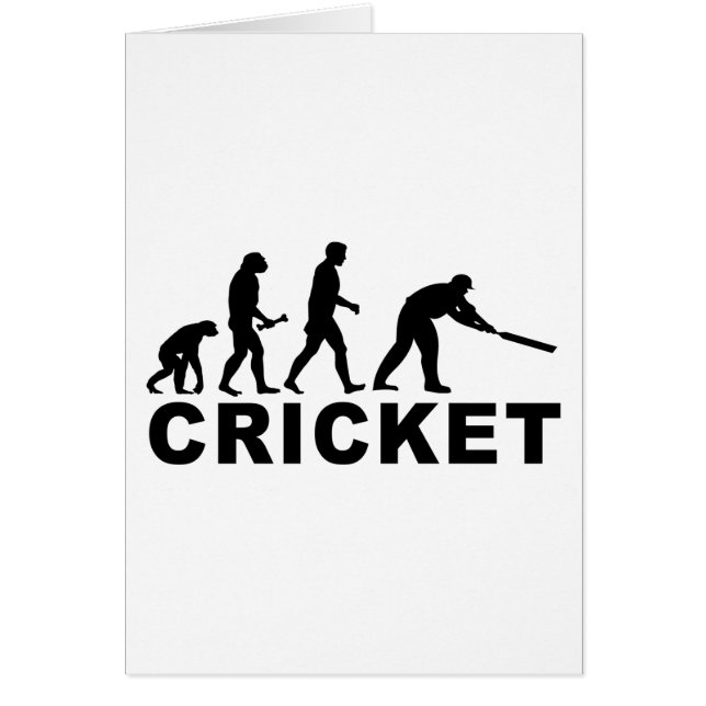 Évolution de cricket (Devant)