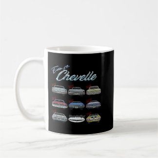 Evolution der Chevelle,SS,Hotrod,Muskelwagen,SS4 Kaffeetasse