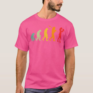 Evolution der Evolution Boxing Funny Boxer Retr T-Shirt