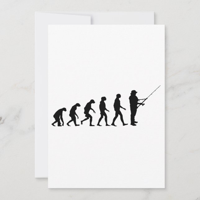 Evolution der Fischerei (Vorderseite)