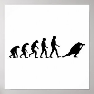 Evolution der Fotografie Poster