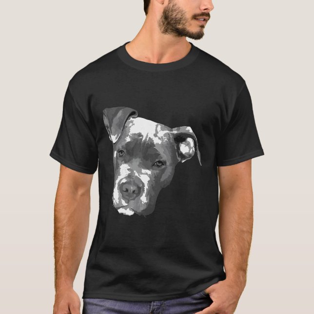 Evolution der Pitbull-Terrier T-Shirt (Vorderseite)