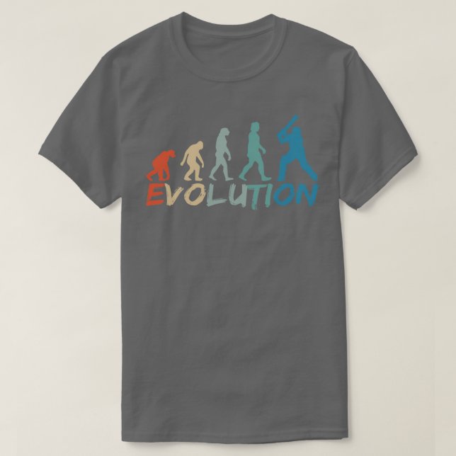 Evolution des Crickets Vintag 1 T-Shirt (Design vorne)