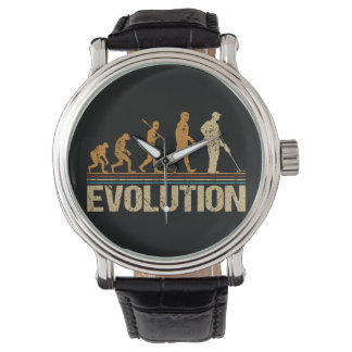 Evolution des Detektors für Metalldetektoren Vinta Armbanduhr