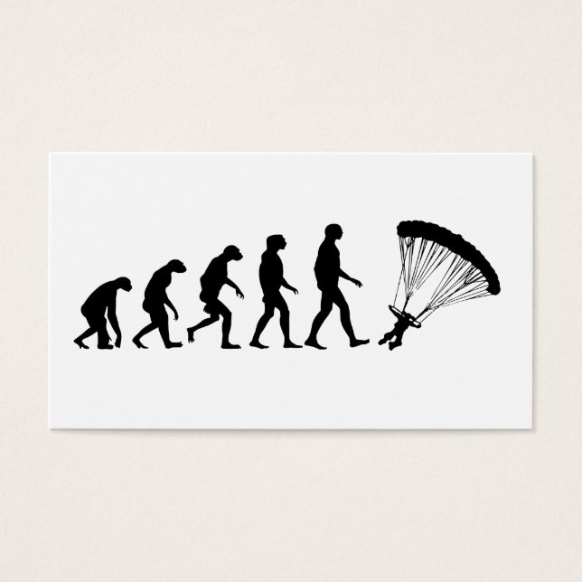 Evolution des Fallschirms (Vorderseite)