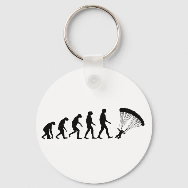 Evolution des Fallschirms Schlüsselanhänger (Vorderseite)