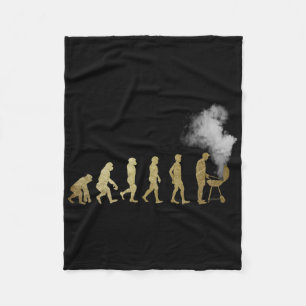 Evolution des Grillmeisters - Grillgeschenke - ich Fleecedecke