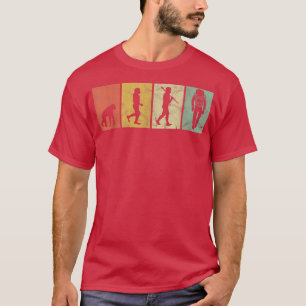 Evolution Des Menschen Astronaut Raum Galaxie Lust T-Shirt