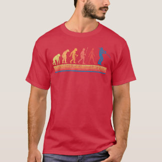 Evolution des Posaunisten Posaunenspielers Musik F T-Shirt