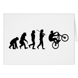 Evolution des Radfahrers