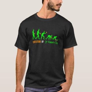 Evolution des St. Patrick's Day Schabernacks Klee T-Shirt
