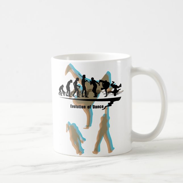 Evolution des Tanzes, Evolution des Tanzes Kaffeetasse (Rechts)