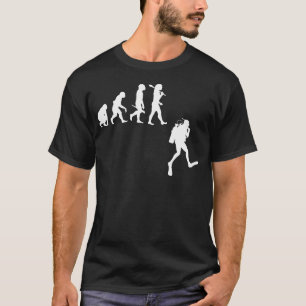 Evolution des Tauchsportlers T-Shirt