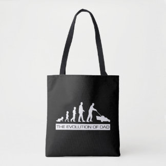 Evolution des Vaters - Ein Geschenk für den Vater Tasche