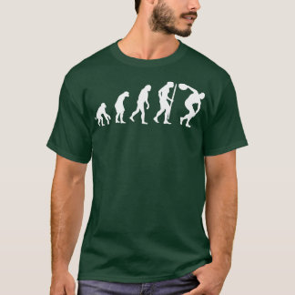 Evolution Discobolus Diskuswerfer T-Shirt