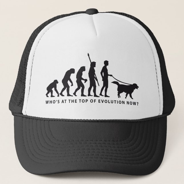 evolution dog truckerkappe (Vorderseite)