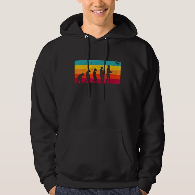Evolution-Drohne-Pilotprogramm Hobby Drone Hoodie (Vorderseite)