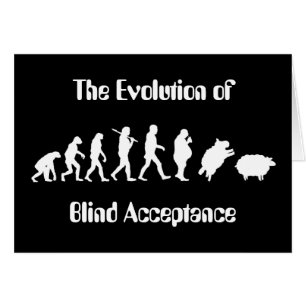 Évolution drôle de parodie de l'homme