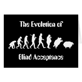 Évolution drôle de parodie de l'homme