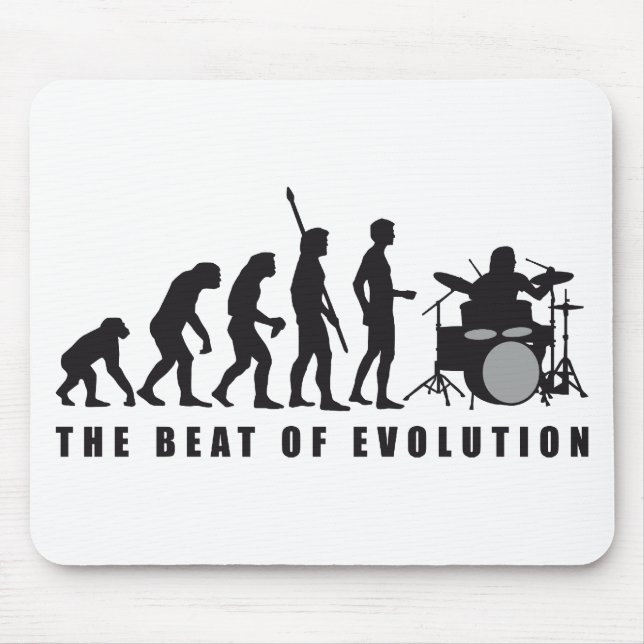 evolution drummer mousepad (Vorne)